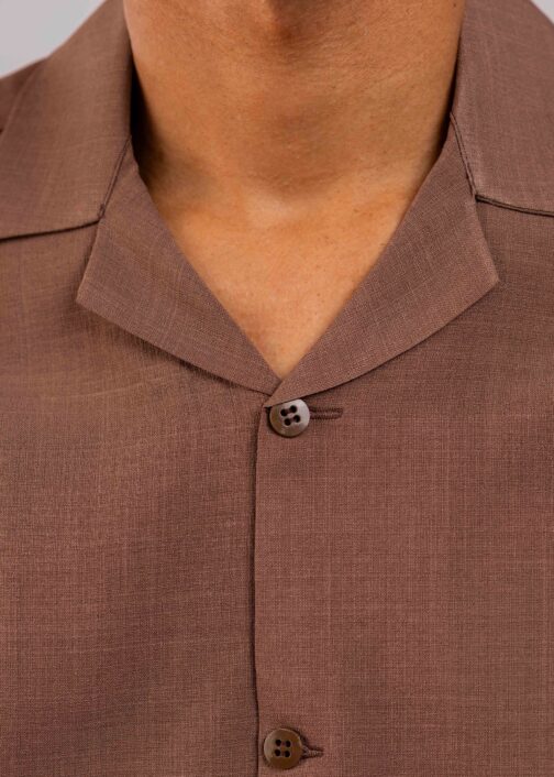 Lapel Textured Shirt - Image 5