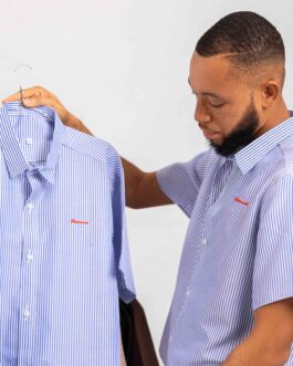 MW Striped Embroidered Shirt