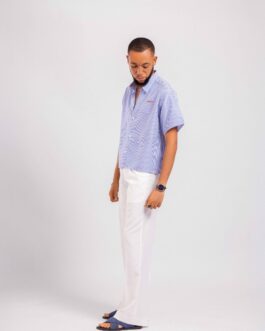 MW Striped Embroidered Shirt
